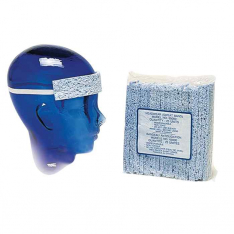 HONEYWELL NORTH SB470, SAFETY CAP TERRY CLOTH SWEAT BAND W/VELCRO CLOSE